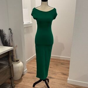 Zara Emerald Green Midi Dress